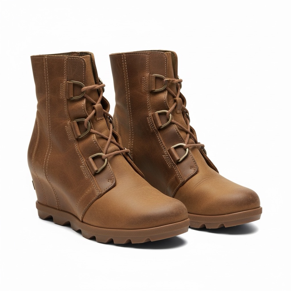 Sorel Leather Ankle Boots - Picture 2 of 4